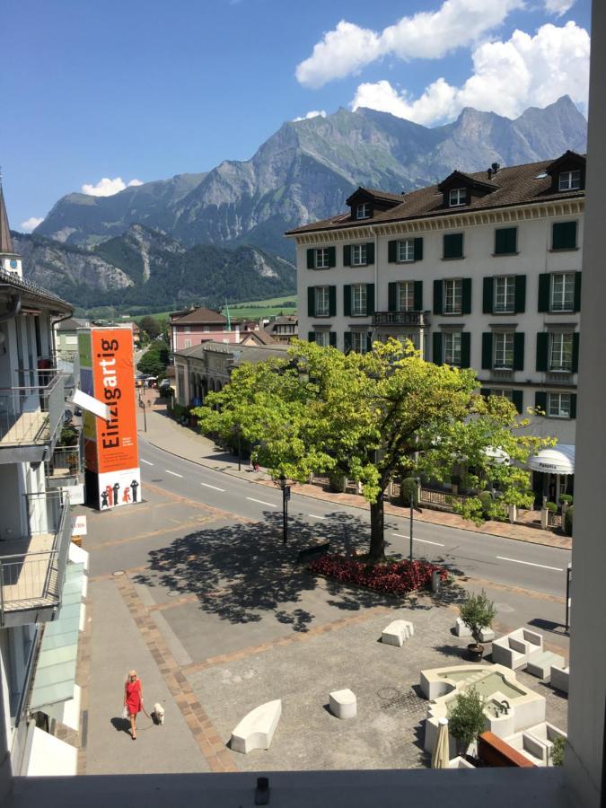 Neptun 3 - Im Zentrum Von Bad Ragaz, Mit Kl. Balkon Dış mekan fotoğraf
