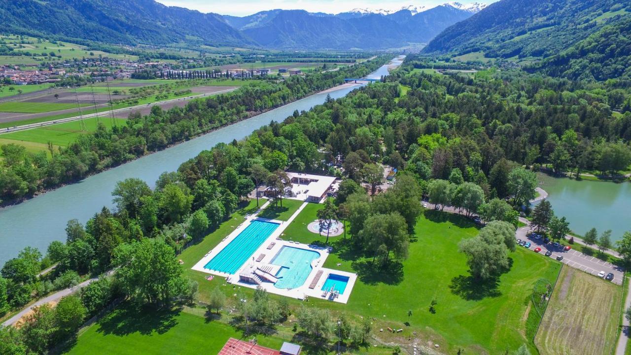Neptun 3 - Im Zentrum Von Bad Ragaz, Mit Kl. Balkon Dış mekan fotoğraf